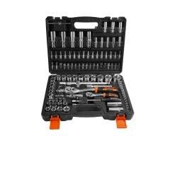 WOKIN 156610 108 Parça Prof. CR-V 1/4''-1/2'' Lokma Takımı (Endüstriyel)