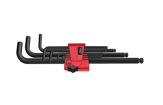 WERA 950/9 PKL BM Top Başlı Uzun Alyan Anahtar Takımı (05022086001)