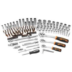 WOKIN 155797 197 Parça Prof. CR-V 1/4''-3/8''-1/2'' Lokma Takımı (Endüstriyel)