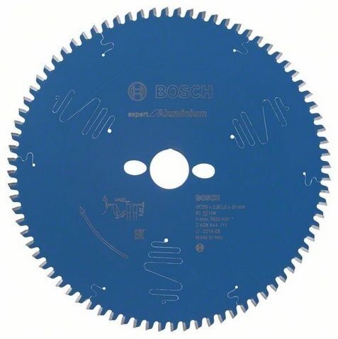 BOSCH Alüminyumda İçin 250 mm 80 Diş Daire Testere Bıçağı