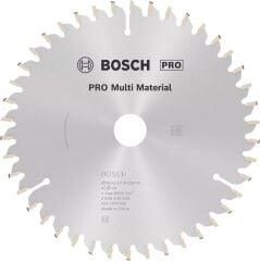 BOSCH 160x20x2,4 mm 42 Diş PRO Multi Material Daire Testere Bıçağı(Aluminyum Kesime Uygun)