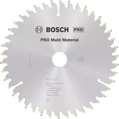 BOSCH 160x20x2,4 mm 42 Diş PRO Multi Material Daire Testere Bıçağı(Aluminyum Kesime Uygun)