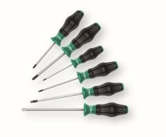 WERA 1334/6 Kraftform Tornavida Takımı