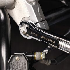 WORKPRO WP272016 5/27mm CR-V Üniversal Ayarlanabilir Çift Başlı Anahtar