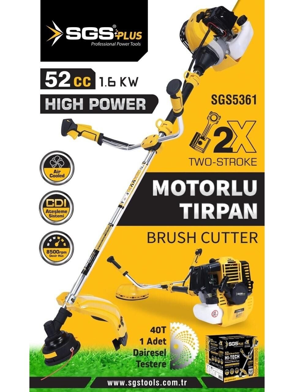 SGS 5361 MOTORLU TIRPAN 52 CC