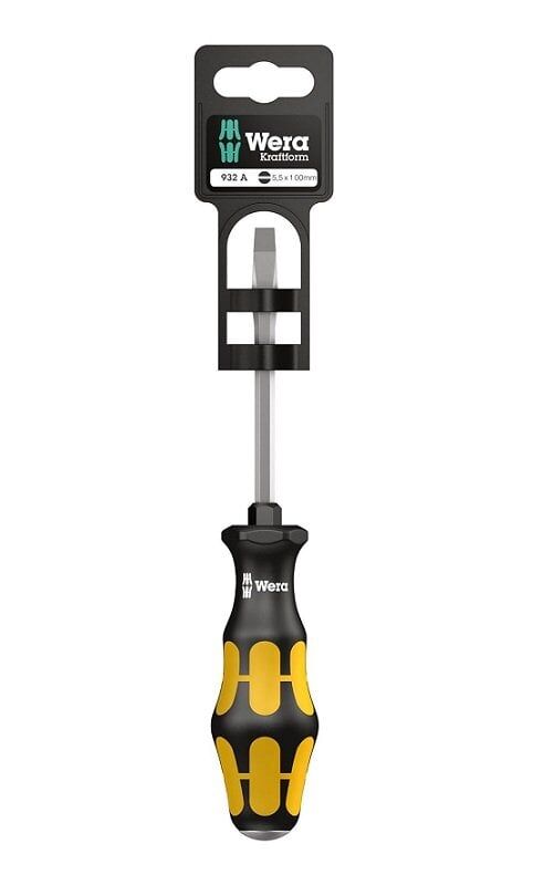 WERA 932 A SB Düz Tornavida 5.5 x 100 mm