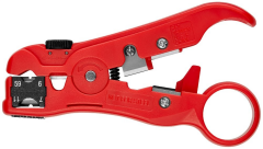 KNIPEX Koaksiyel - Cat -  Veri Kabloları Soyma Sıyırma Aleti (166006)