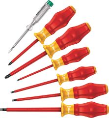WERA 1160i/1165i/7 VDE İzoleli Tornavida Takımı 7 Parça (05031576001)