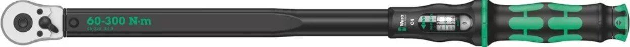 WERA C4 Tork Anahtarı 1/2'' 60-300 Nm (05075623001)