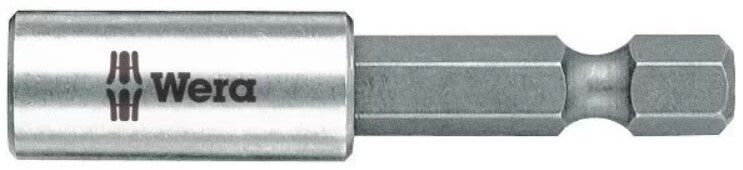 WERA 893/4/1 K Universal Bits Uç Tutucu ve Uzatma Adaptörü 50 mm