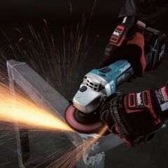 MAKİTA DGA 452 RMJ Çift Akülü Avuç Taşlama 18 Volt 4.0 Amper