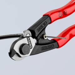 KNIPEX Çelik Tel Makası 190 mm 9561190