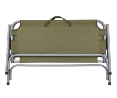 NURGAZ Çift Kişilik Katlanır Kamp Sandalyesi (NG C135 Yeşil)