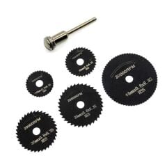 Rox Wood 0088 HSS Gravür Makinası Mini Testere Seti 6 Parça