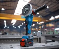 BOSCH GWS 18V-15 P Akülü Avuç Taşlama Makinası - Alttan Tetikli (Akü ve Şarj Aleti Hariç)