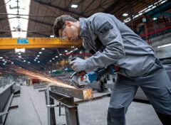 BOSCH GWS 18V-15 P Akülü Avuç Taşlama Makinası - Alttan Tetikli (Akü ve Şarj Aleti Hariç)