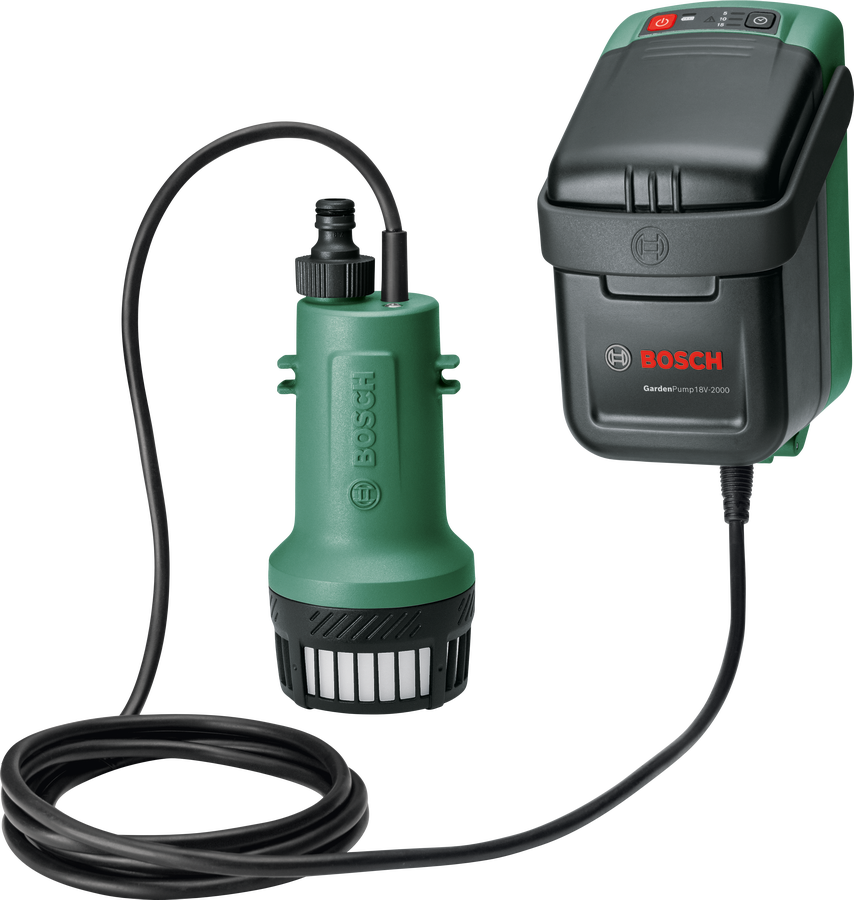 BOSCH GardenPump 18V-2000 Akülü Bahçe Pompası 18 Volt 2.5 Ah