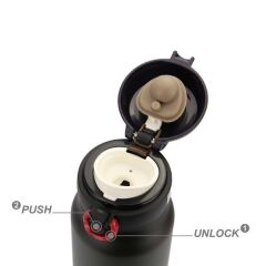 THERMOS JNL-600 Ultralight Termos 0.60 Litre (DeepBlack)