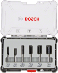 BOSCH 8 mm Saplı Profesyonel Ahşap Freze Bıçak Seti 6 Parça (2607017466)