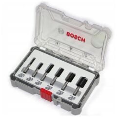 BOSCH 8 mm Saplı Profesyonel Ahşap Freze Bıçak Seti 6 Parça (2607017466)