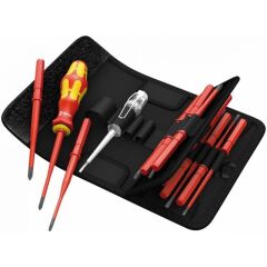 WERA Kraftform Kompakt VDE 16 Parça İzoleli Extra Slim Tornavida Takımı (05003484001)