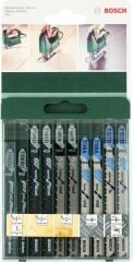 BOSCH 10 Parça Dekupaj Testere Seti (2609256746)