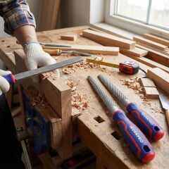 WORKPRO WP201703 3 Parça 200mm Profesyonel Ahşap Törpü Seti