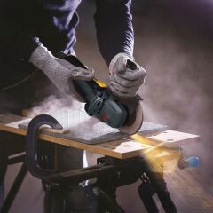 CAT DA09051 115mm Profesyonel Çelik, İnox, Demir Elmas Metal Kesme Diski (Soketli, Aralıklı Kenar)