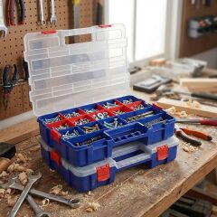 WORKPRO WP283007 38x30x6,8mm Profesyonel İstiflenebilir Organizer