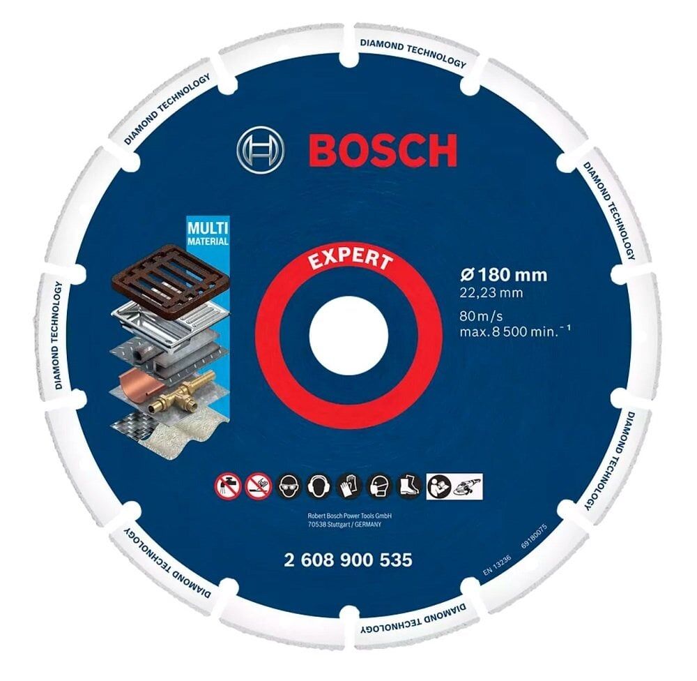 BOSCH Expert 180 mm Elmas Metal Kesme Diski