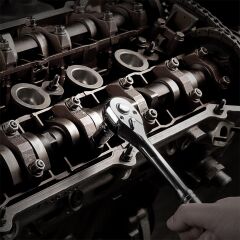 WORKPRO WP202524 1/4'’ 3/8’’ Metrik 75 Parça Cr-V Profesyonel Lokma Takımı