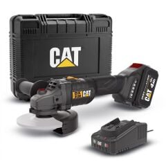 CAT DX3130 18Volt/4.0Ah 125mm Tek Akülü Kömürsüz Profesyonel Avuç Taşlama