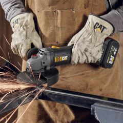 CAT DX3130 18Volt/4.0Ah 125mm Tek Akülü Kömürsüz Profesyonel Avuç Taşlama