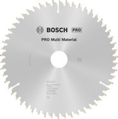 BOSCH PRO MultiMaterial 210x30x2,8 mm 54 Diş Elmas Daire Testere (2608640511)