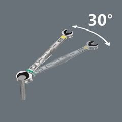 WERA JOKER 6002 Açık İkiağız Anahtar 20-22 mm