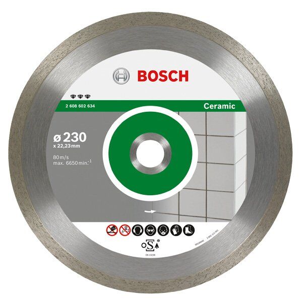 BOSCH Fayans-Mermerde Hızlı Kesim İçin Elmas Testere 180 mm