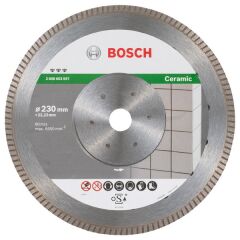 BOSCH Porselen-Seramikte Ekstra Temiz ve Hızlı Kesim İçin Elmas Testere 230 mm