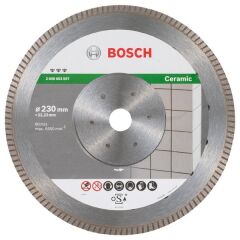 BOSCH Porselen-Seramikte Ekstra Temiz ve Hızlı Kesim İçin Elmas Testere 230 mm