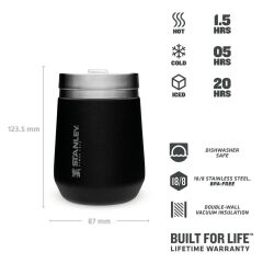 STANLEY The Everyday Go Tumbler Siyah 0.29lt Mug