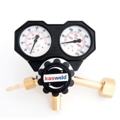 KASWELD 2401 Oksijen İçin Yüksek Basınç Düşürücü Regülatör (0-50 Bar)