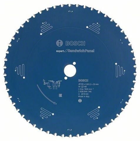 BOSCH Sandviç Paneller İçin 210 mm 36 Diş Daire Testere Bıçağı