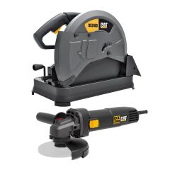 CAT DX5180SET 2400Watt 355mm Profesyonel Profil Kesme + DX3090 720Watt 125mm Profesyonel Avuç Taşlama