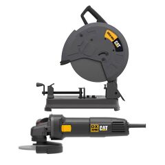 CAT DX5180SET 2400Watt 355mm Profesyonel Profil Kesme + DX3090 720Watt 125mm Profesyonel Avuç Taşlama