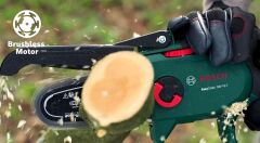 BOSCH EasyChain 18V-15-7 Şarjlı Zincirli Budama Makinası 18 Volt