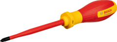 BOSCH Profesyonel İzoleli 1000 Volt PZ2 x 125 mm Yıldız Tornavida (1600A02ND2)