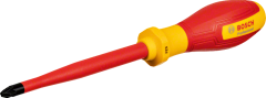 BOSCH Profesyonel İzoleli 1000 Volt Tornavida PZ3 x 125 mm (1600A02ND3)