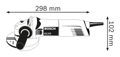 BOSCH GWS 1000 Avuç Taşlama 1000 Watt