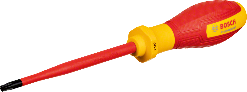 BOSCH Profesyonel İzoleli 1000 Volt T30 x 125 mm Torx Tornavida (1600A02NC9)