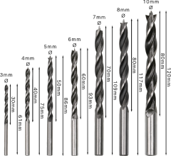 BOSCH Ahşap Matkap Ucu Seti 7 Parça