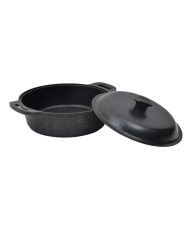 NURGAZ Granit Döküm Kamp Tenceresi 28 cm